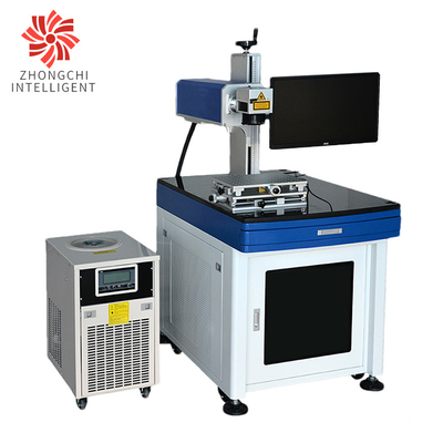 10W Green Laser Marking Machine 50Hz , Crystal Glass 355nm Laser Engraving Cutting Machine